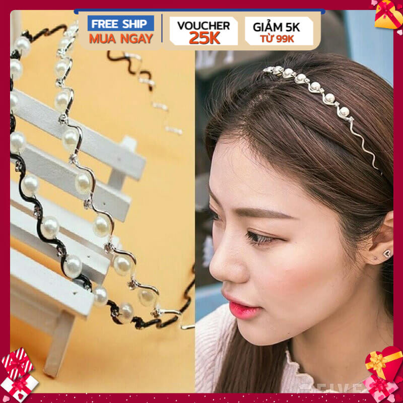 Cài Tóc Ngọc Trai Siêu Đẹp - thương hiệu Vợ Chồng Tôi