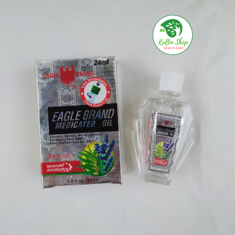 Dầu Gió Trắng Con Ó 2 Nắp 24ml Hàng Mỹ Chính Hãng