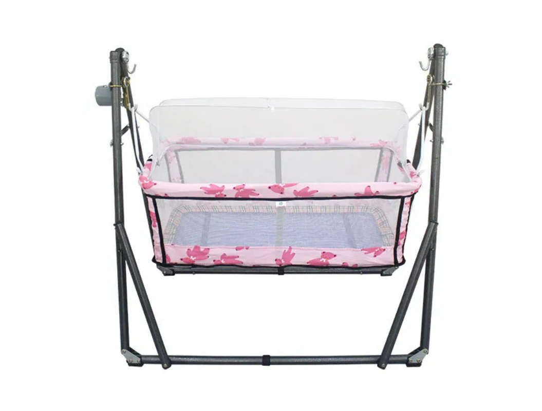 Nôi võng đa năng tự động vinanoi – nv80 - sức đưa từ 3-30kg, thép cao cấp 32mm – sơn sắt tĩnh điện