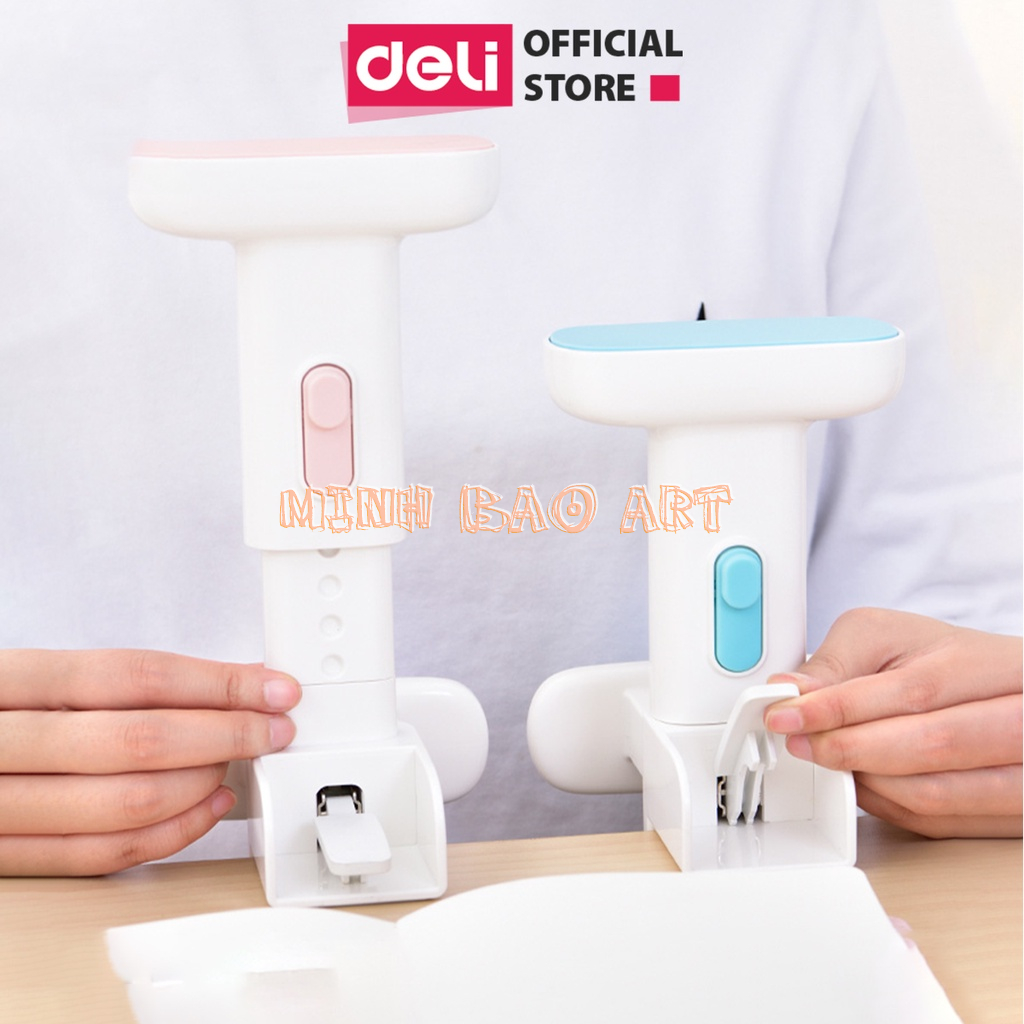 Giá đỡ chống cằm, chống cận thị, hạn chế gù lưng cho bé deli - màu hồng/ xanh - 70541