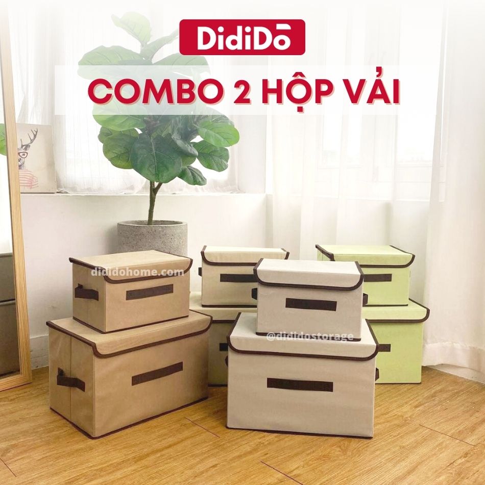 Combo 2 hộp đựng đồ DidiDo Cải Tiến