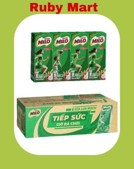 Thùng 48 Hộp Sữa MILO lúa mạch 180ml