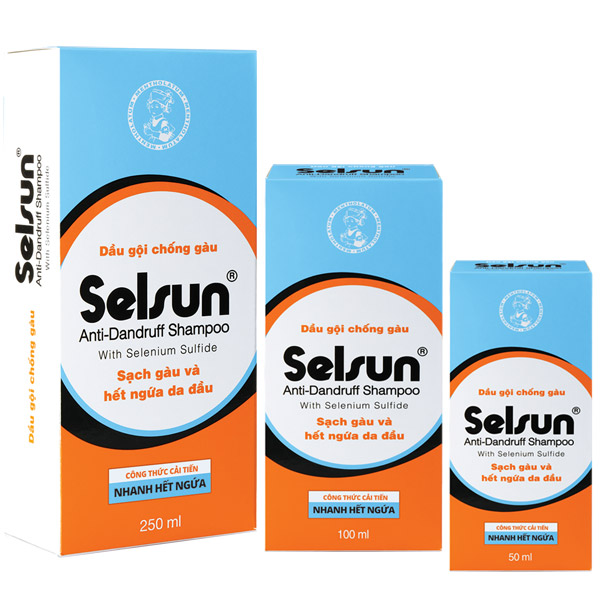 Dầu gội chống gàu selsun chai 100ml