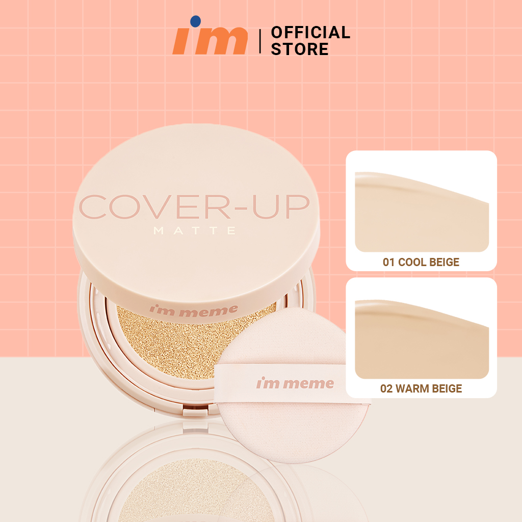 Phấn Nước Kiềm Dầu Che Phủ I'm Meme Cover-up Matte Fit Cushion SPF50+ PA+++ 13g