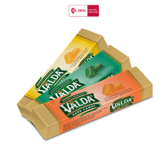 Combo 3 gói kẹo ngậm Valda Hard Candy đủ vị