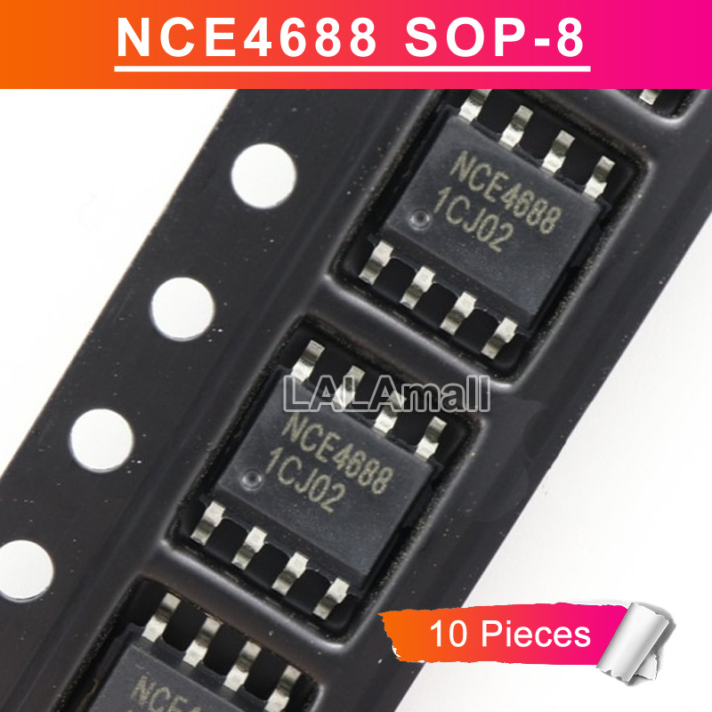 10 Chiếc MOSFET Nguồn NCE4688 SOP8 NCE 4688 SOP-8 SMD 60V N + Kênh P IC Chính Hãng Mới