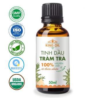 Tinh dầu Tràm Trà 50ml nguyên chất từ thiên nhiên - KingOil