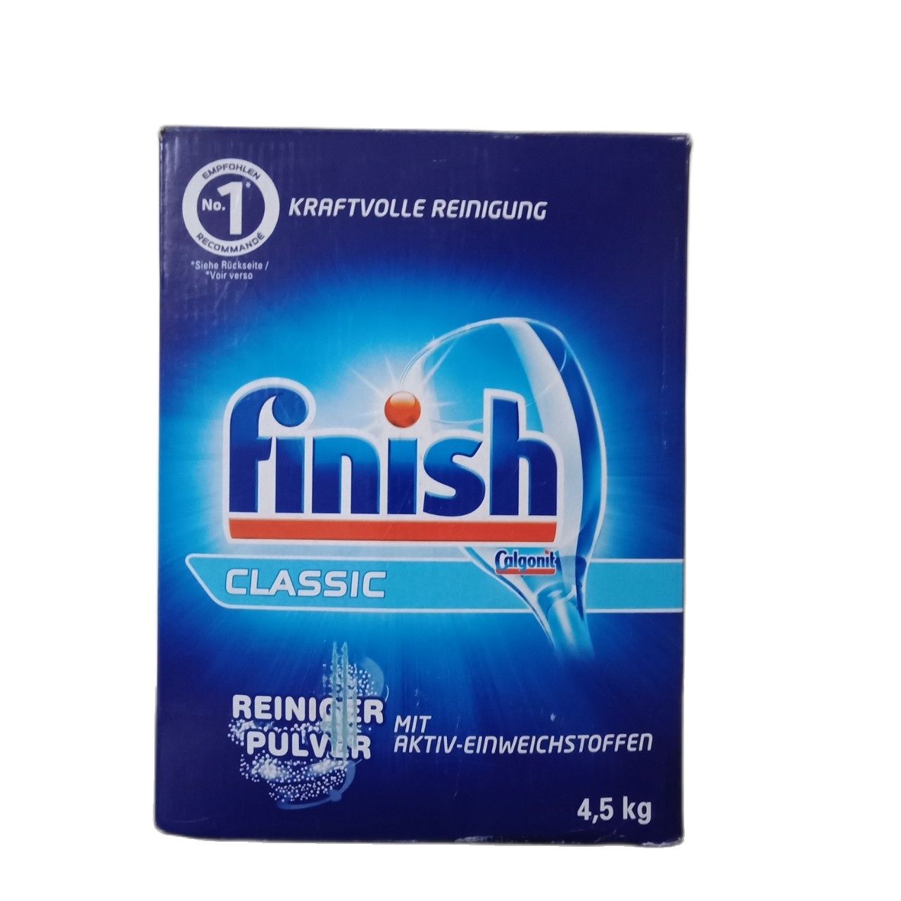Bột rửa bát finish 4.5kg cho máy rửa chén bát