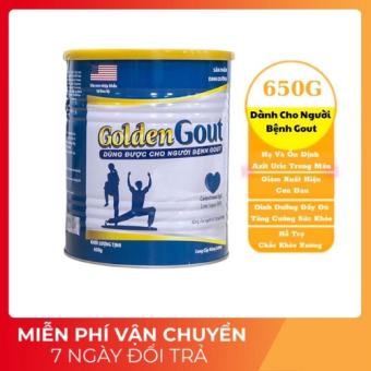 Sữa Non GOLDEN GOUT, Giải Pháp Tối Ưu Dành Cho Người GOUT, Lon Sắt 650g