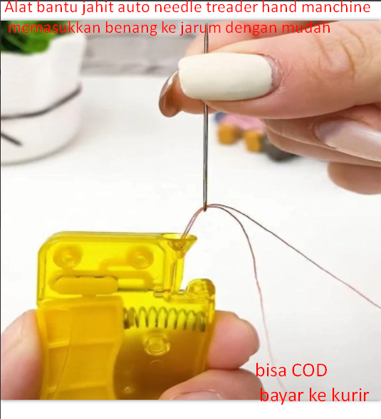 Alat bantu jahit auto needle treader hand manchine memasukkan benang ke jarum dengan mudah