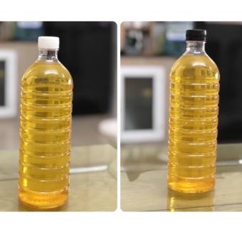 2 Chai nhựa Pet 1000ml nắp đen/trắng.