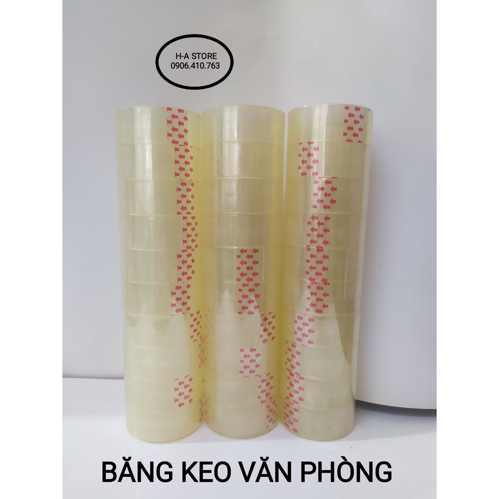 Băng keo trong nhỏ văn phòng loại 1,8cm