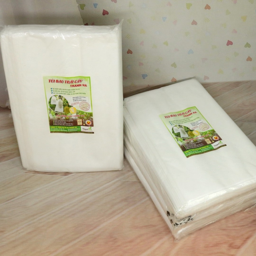 Túi bọc trái mít, bao bọc trái cây Thanh Hà chất lượng cao kích thước 50x70cm - 25 túi
