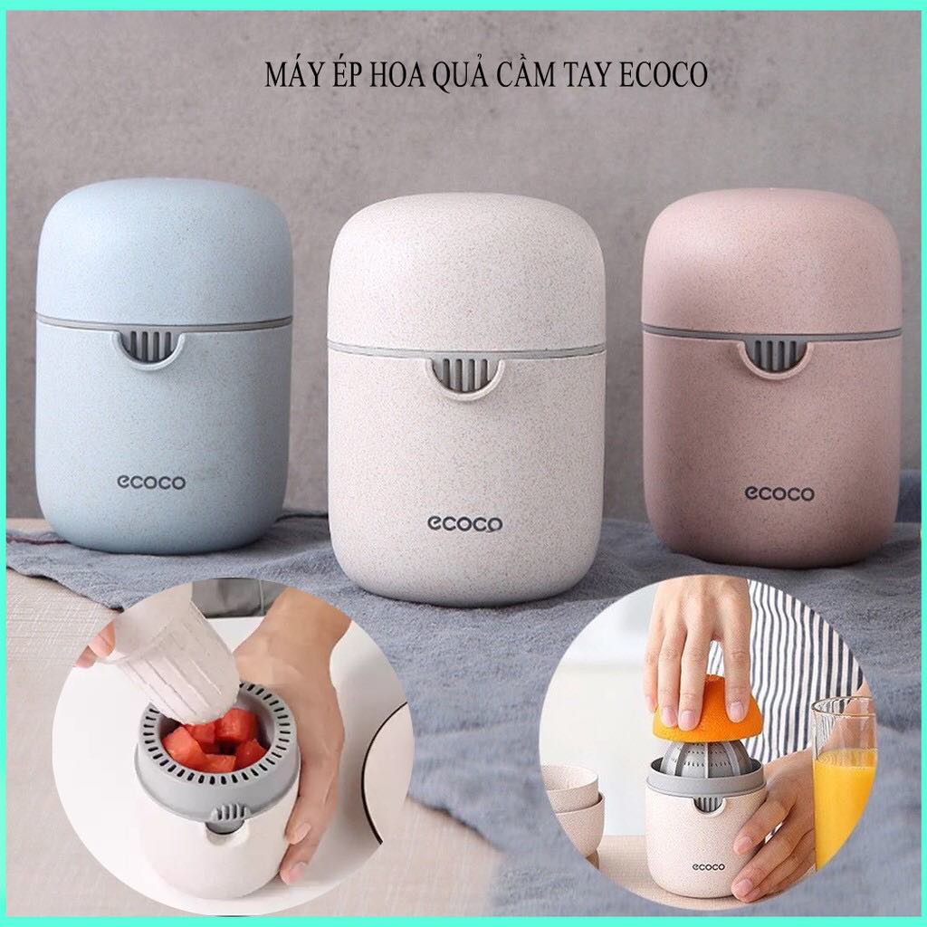 Dụng cụ vắt cam ép hoa quả chất liệ lúa mạch cao cấp ECOCO E1703
