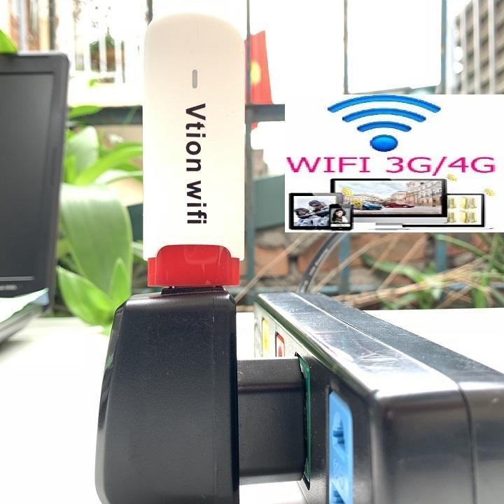Cục Phát Wifi 3G 4G Vtion - Usb Phát Wifi Cực Mạnh Từ Sim 3G 4G