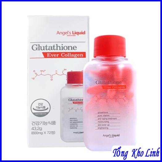 Viên uống trắng da Glutathione 7 day Angle’s Liquid Ever Collagen