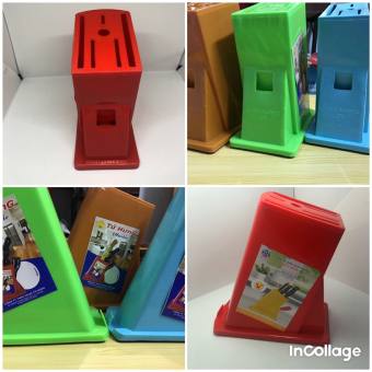 💥 Kệ để dao bằng nhựa tứ hưng ( giao màu ngẫu nhiên )