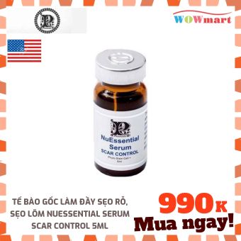 Tế bào gốc đặc tгị sẹo rỗ sẹo lõm NuEssential Serum Scar Control 5ml - [MỸ]