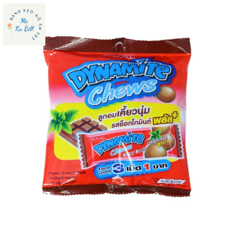 Kẹo Socola 3 viên Dynamite Thái Lan (gói 125g) | bánh kẹo Mẹ Bill