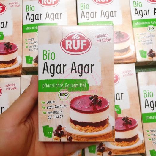 Bột rau câu agar hữu cơ Ruf