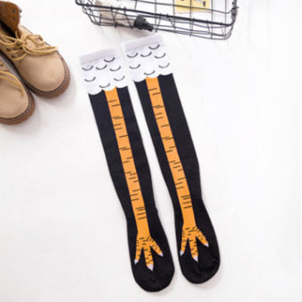 Vớ BAREN Vớ Hoạt Hình, Tất Dài Đến Đầu Gối Nhưng Thời Trang, Vớ Chân Gà