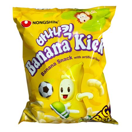 Snack Chuối Banana Kick Nongshim Hàn Quốc 45G