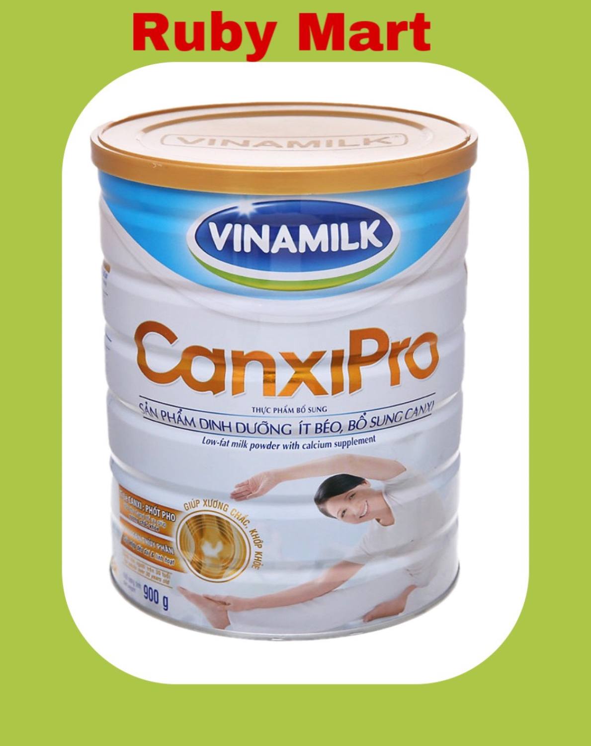 Date 2.2025 Sữa Bột Vinamilk Canxi Pro Lon 900g