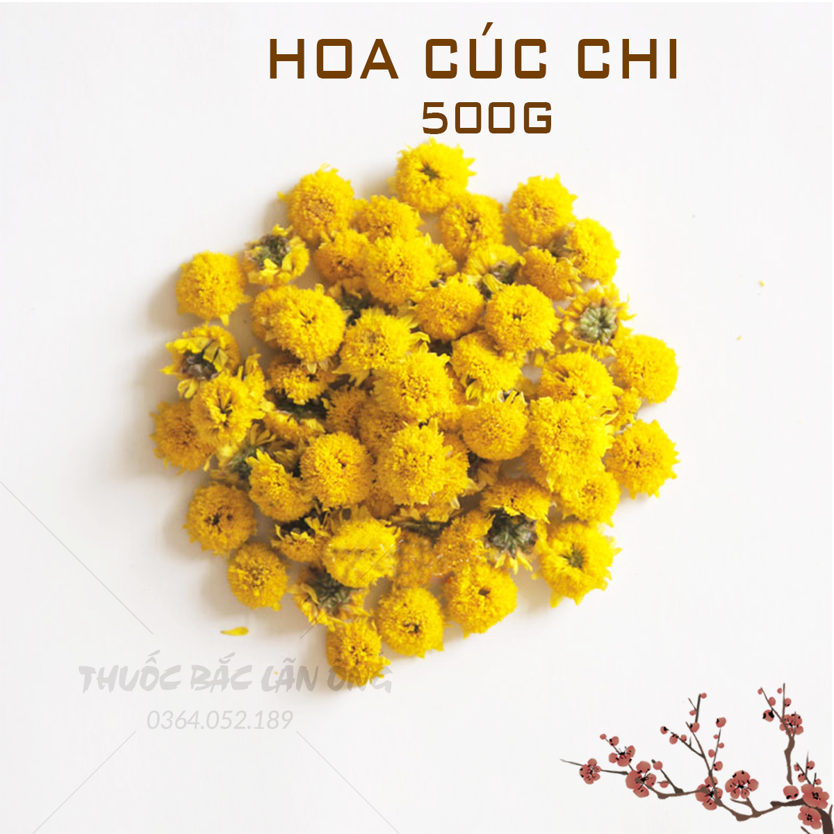 Hoa cúc chi sấy khô 500g