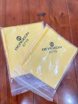 Khăn lau Bergeon lau sáng bóng đồng hồ , kim loại , trang sức, khăn lau làm sáng