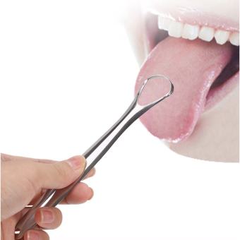 Dụng cụ vệ sinh lưỡi, cạo lưỡi sạch, nạo lưỡi bằng inox