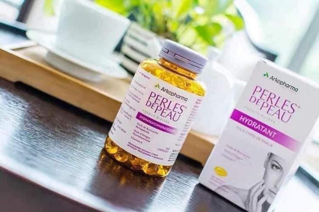 Viên uống đẹp da perles de peau,làm da mịn và trắng của pháp