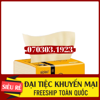 Khăn Giấy Gấu Trúc Sipiao - 1 gói 300 tờ siêu dai