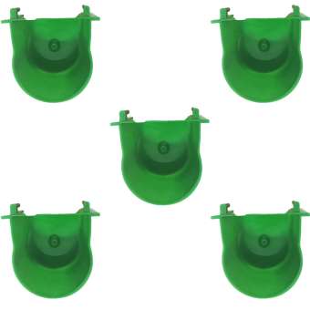 Combo 5 Máng Nhựa Đựng Thức Ăn Nước Uống Cho Gà Chim Chó Mèo - Phụ Kiện Thú Nuôi