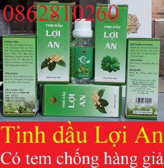 Tinh dầu lợi an, Tinh Dầu Lợi An bôi hết ho sổ mũi khò khè cho bé