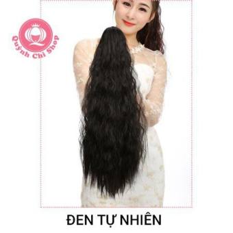 Tóc giả nữ ngoặm đuôi CAO CẤP (video .t.h.ậ.t.). Tóc dập xù dài 60cm, cá tính, thời thượng