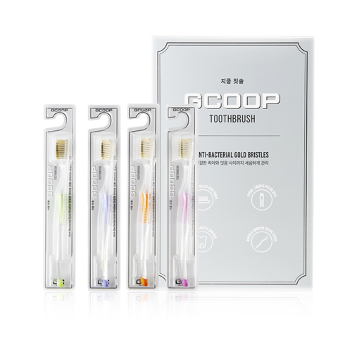 Bàn chải đánh răng gcoop set 4ch sp hàn quốc