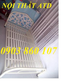 Giường sắt đơn mẫu mới đẹp giá rẻ- giường sắt đơn lắp ráp hcm bình dương 80cm 1m 1m2 1m4 1m6