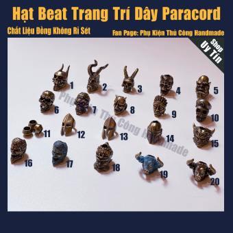 Hạt Bead Đồng Trang Trí Đan Vòng Tay Paracord