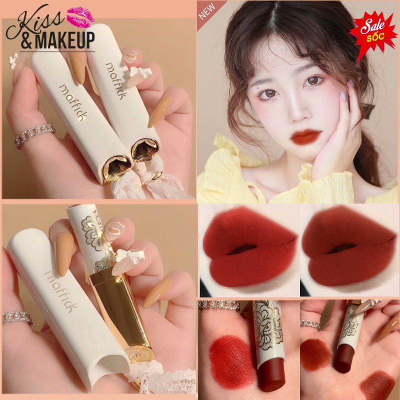 Son thỏi lì mịn mượt MAFFICK vỏ son thiết kế sang trọng cao cấp