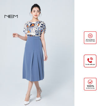 CHÂN VÁY MIDI NEM FASHION Z02532