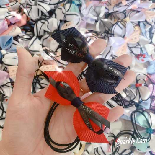 Dây buộc tóc nữ nơ xinh Hàn Quốc Dây cột tóc nữ nơ lụa xinh