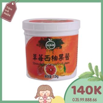 Sốt Cam Đào Dâu 1,3kg trà hoa quả