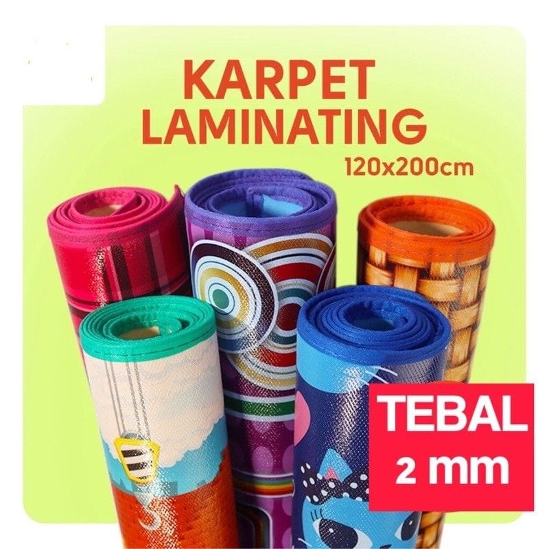 Grade A/KARPET SPONS 200 X 120 CM/ TEBAL/ karpet spons tikar karakter/lebih panjang dan tebal