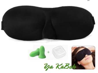 Bịt Mắt ngủ 3D+ tặng Bịt Tai -(ĐEN)