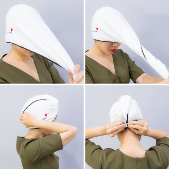 Mũ Trùm Đầu Mềm Mịn Siêu Thấm Hút Khăn Quấn Đầu Làm Khô Tóc Siêu Nhanh Khăn Quấn Tóc Ủ Tóc Hàng Hot - Khăn quấn tóc - Mũ tắm trùm đầu làm khô tóc cực nhanh - KHĂN LAU ĐẦU SIÊU HÚT NƯỚC [ ĐẢM BẢO CHẤT LƯỢNG TỐT ]