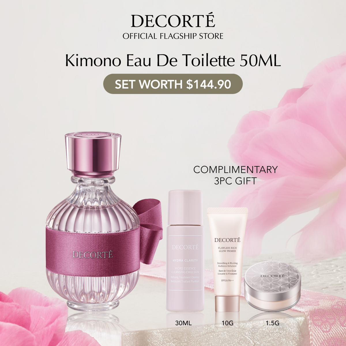 DECORTE Kimono Tsuya Eau De Toilette | Lazada Singapore