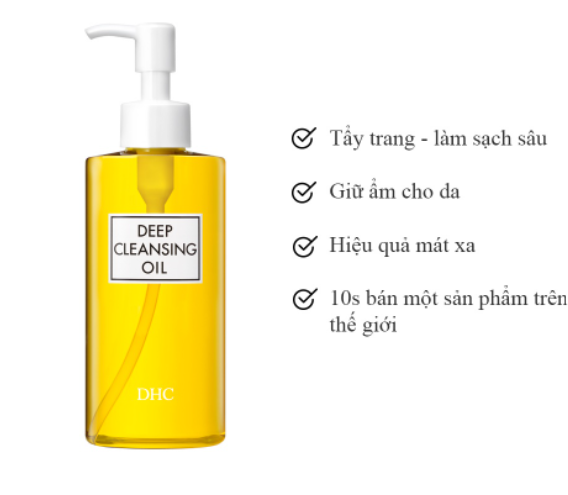 - dầu tẩy trang olive dhc deep cleansing oil 200ml