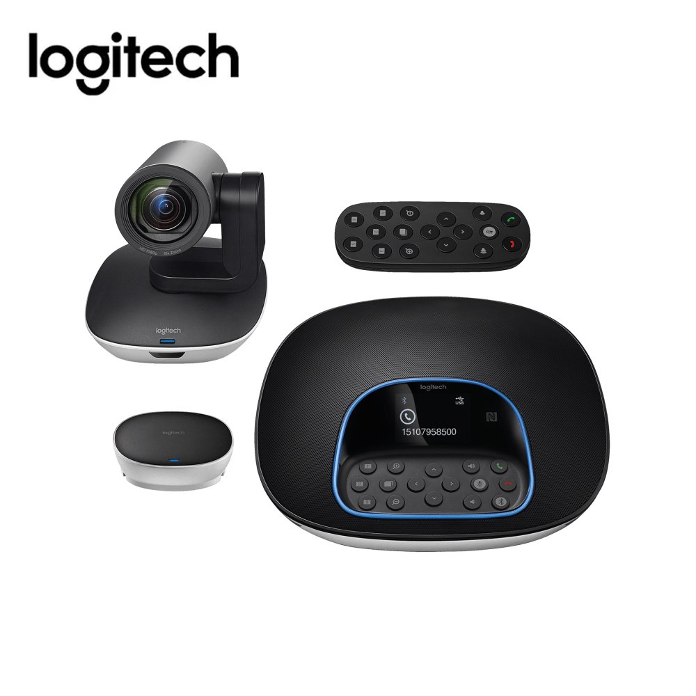 Logitech ConferenceCam Group ชุดกล้องการประชุมผ่านวิดีโอในระดับราคาคุ้มค่าสำหรับห้องประชุมขนาดกลางถึงขนาดใหญ่ สินค้ารับประกัน 2 ปี By Mac Modern ราคา 46,999 บาท*ส่งฟรี