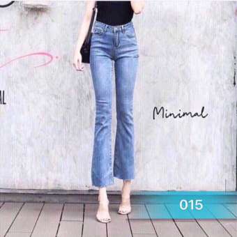 Quần jeans nữ  ống rộng  thời trang cao cấp LuLy Fashion MS099