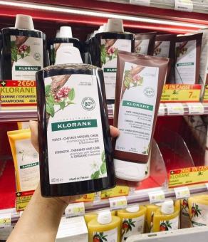 Bill Pháp - Dầu gội xả Klorane chống rụng tóc mẫu mới